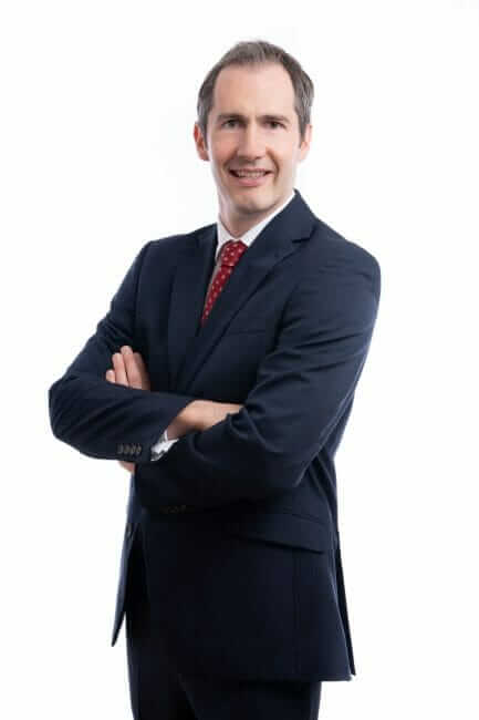 Darren Hill Audit Accounting Partner standing