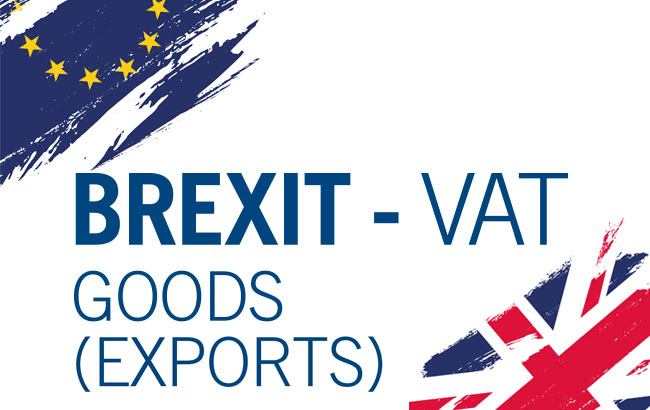 Brexit VAT Goods Exports